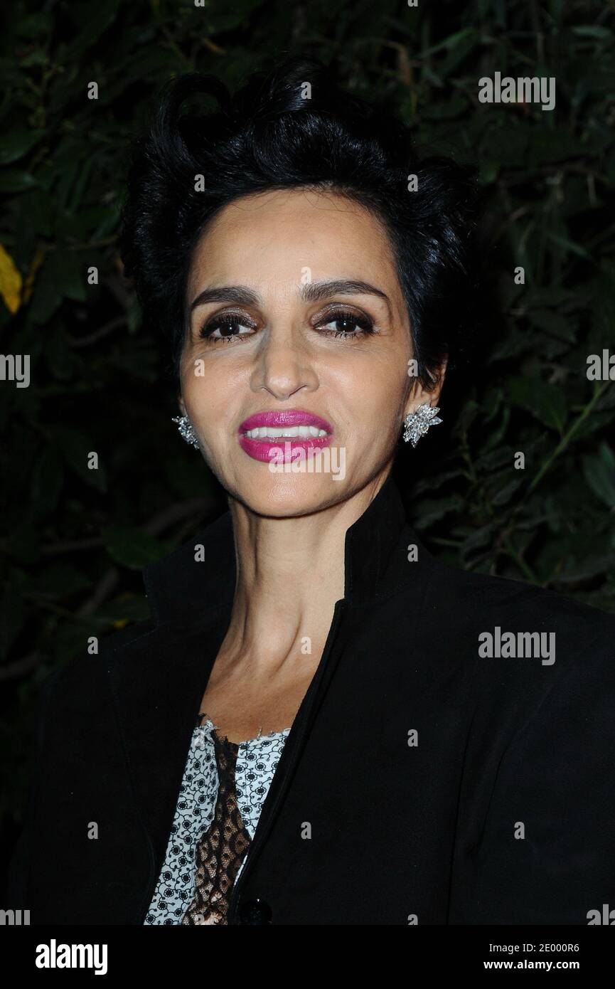 Farida Khelfa besuchte am 01. Oktober 2013 die Mademoiselle C After Party von Carine Roitfeld im Pavillon Ledoyen in Paris, Frankreich. Foto von Aurore Marechal/ABACAPRESS.COM Stockfoto