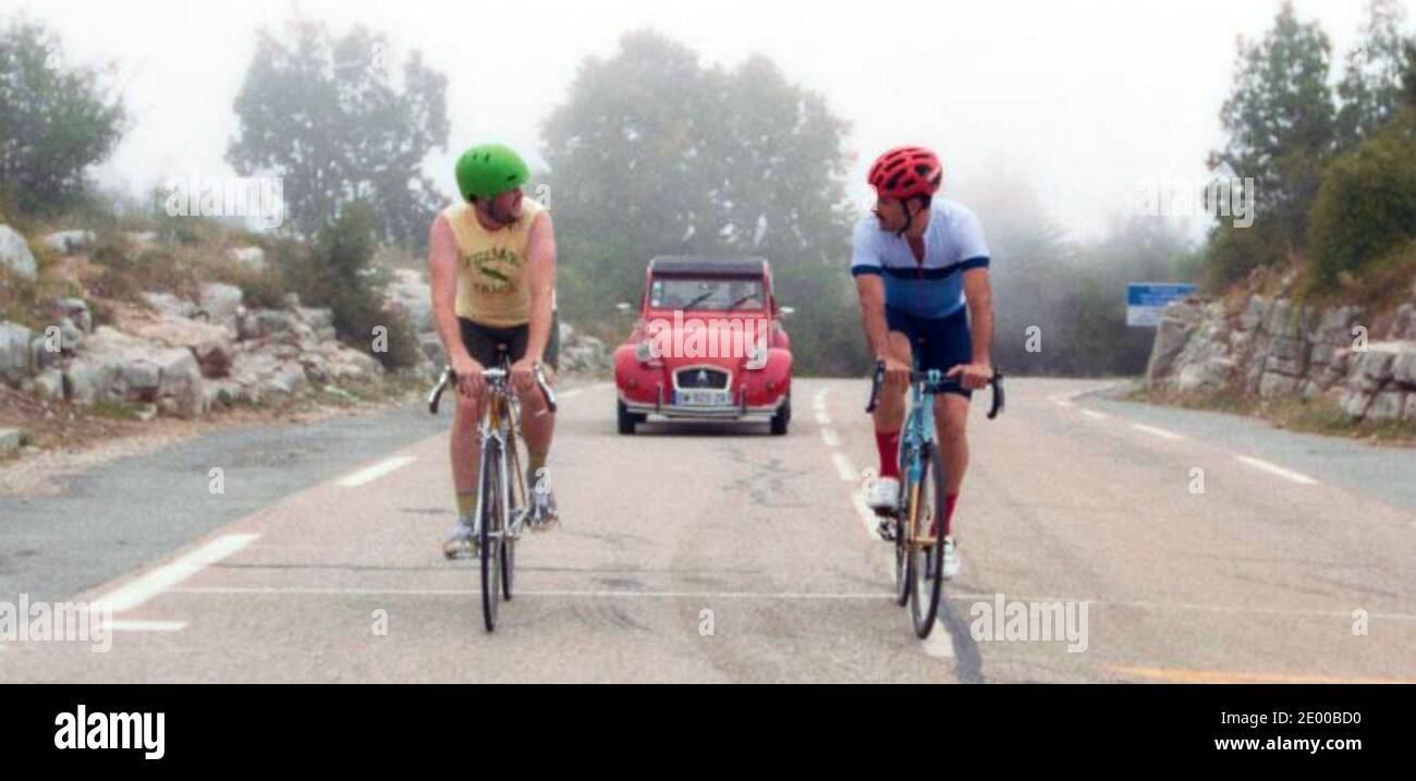 THE CLIMB 2019 Sony Pictures veröffentlicht Film mit Kyle Marvin Links und Michael Angelo Covino Stockfoto