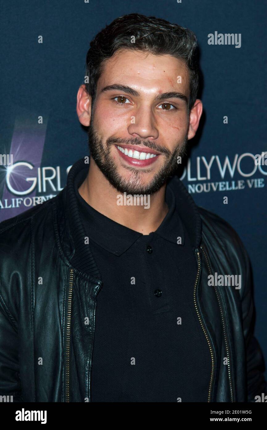 Kevin Miranda (aka Kevin), der an der Fotocall and Party für die NRJ 12 Reality-TV-Show 'Hollywood Girls 3' teilnahm, die am 12. Dezember 2013 im Madam Club in Paris, Frankreich, stattfand. Foto von Nicolas Genin/ABACAPRESS.COM Stockfoto