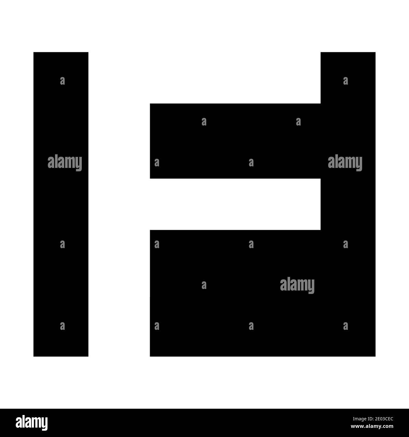 Einfache elegante Logo Buchstabe f, Vektor Premium-Business-Logo Buchstabe f Grafik-alphabetisches Symbol für die Corporate Identity des Unternehmens Stock Vektor