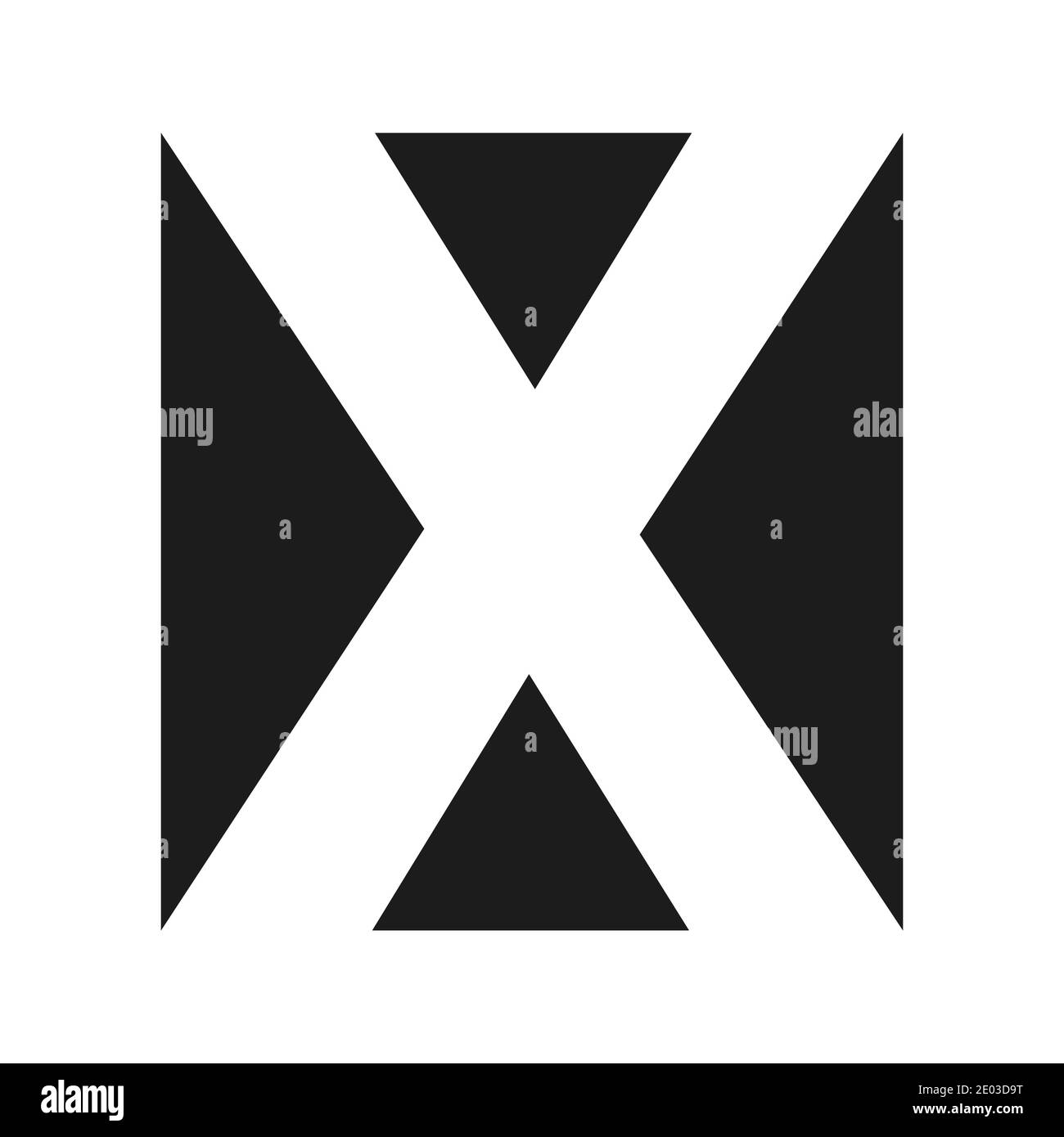 Einfaches elegantes Logo Buchstabe x Vektor Premium Business-Logo Buchstabe x, grafisches alphabetisches Symbol für Geschäft Stock Vektor