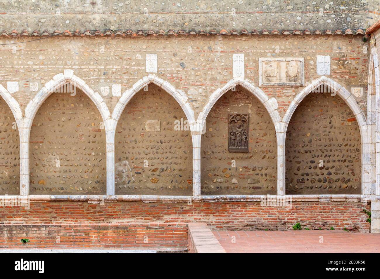 Der Campo Santo in Perpignan, Frankreich Stockfoto Der Campo Santo in Perpignan, Frankreich Stockfoto