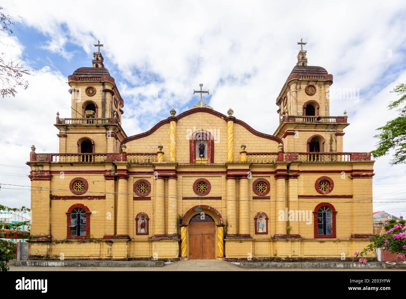 Lambunao Kirche in Iloilo, Philippinen Stockfoto