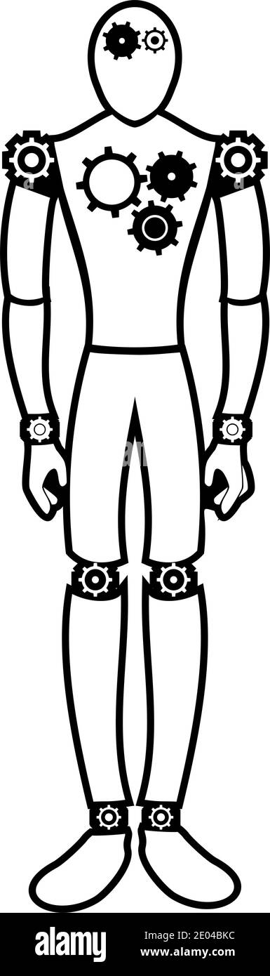 Menschliche Technik Stock Vektor