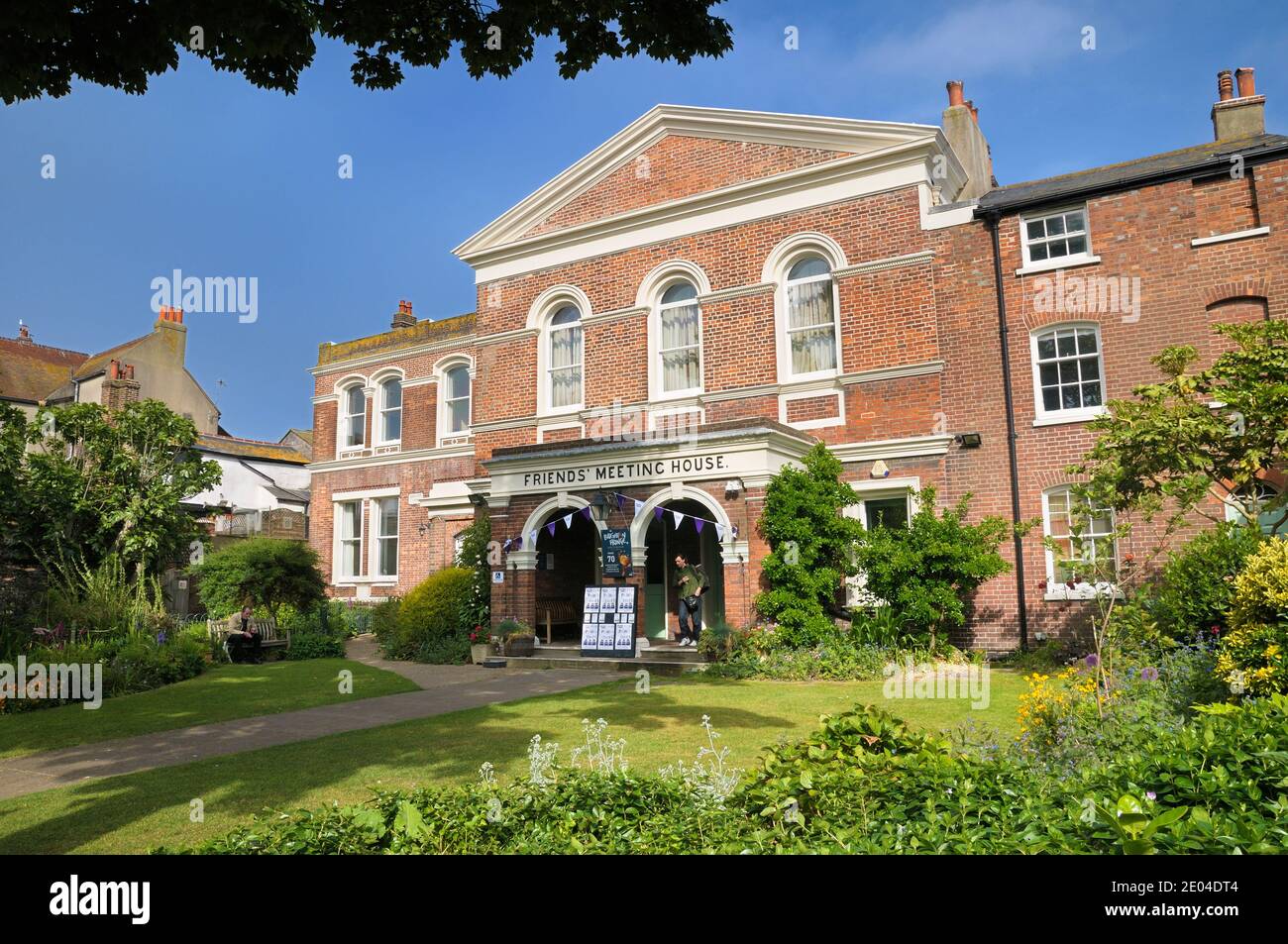 Friends' Meeting House for Quakers (formal bekannt als The Religious Society of Friends), Brighton, East Sussex, England, Großbritannien Stockfoto