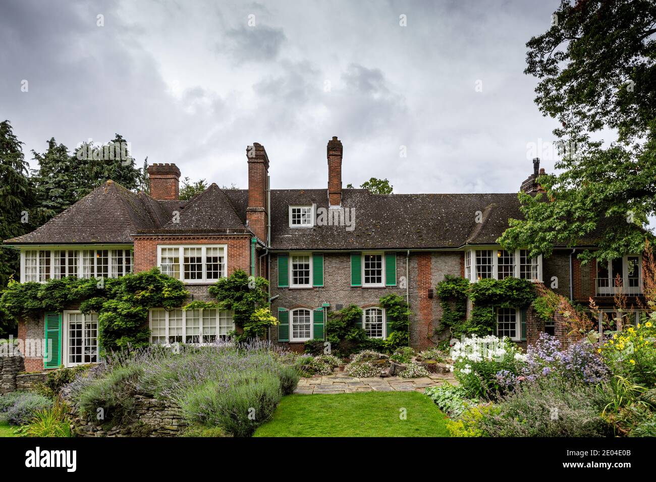 Der Nuffield Place in der Nähe von Reading in Oxfordshire war das Zuhause von Lord Nuffield, dem Gründer der Morris Motor Company. Stockfoto