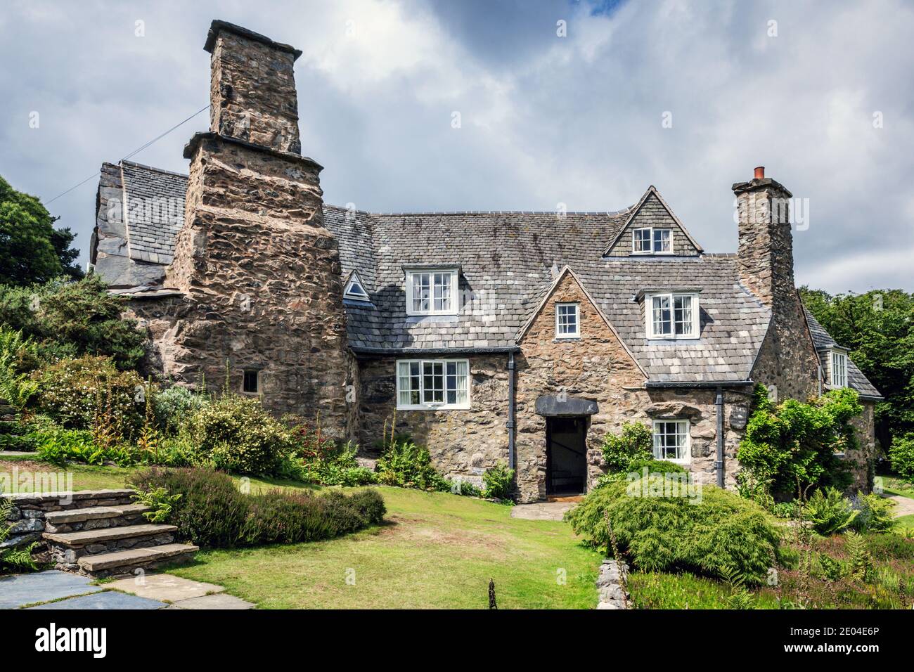 Das Stoneywell ist ein Kunsthandwerk-Haus in der wunderschönen Landschaft von Leicestershire. Stockfoto