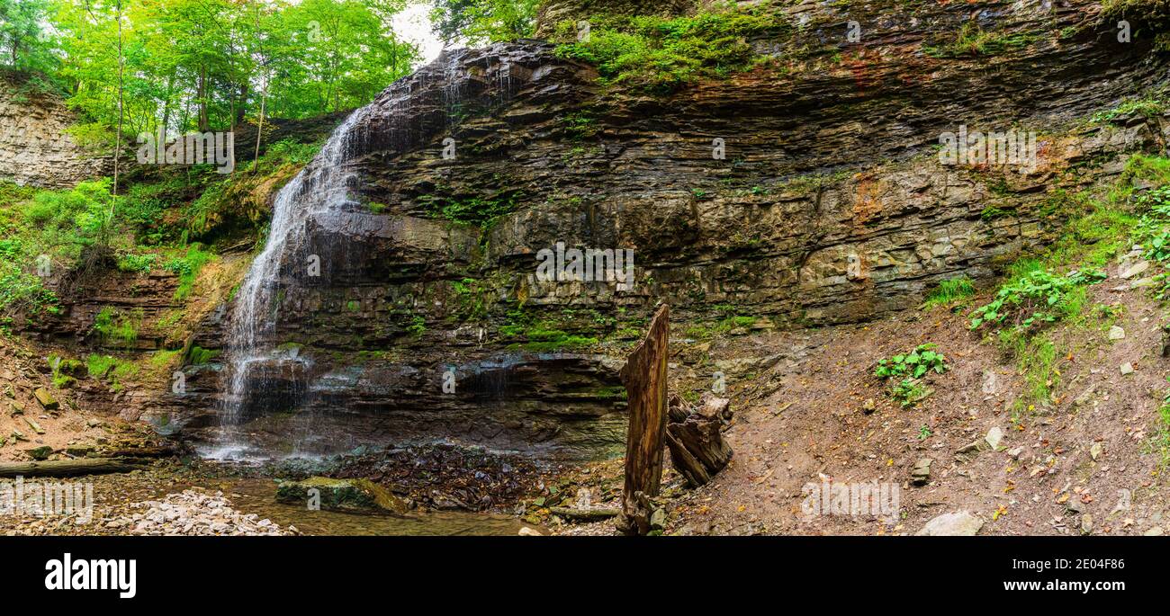 Tiffany Falls Conservation Area Dundas Valley Ancaster Ontario Kanada Stockfoto