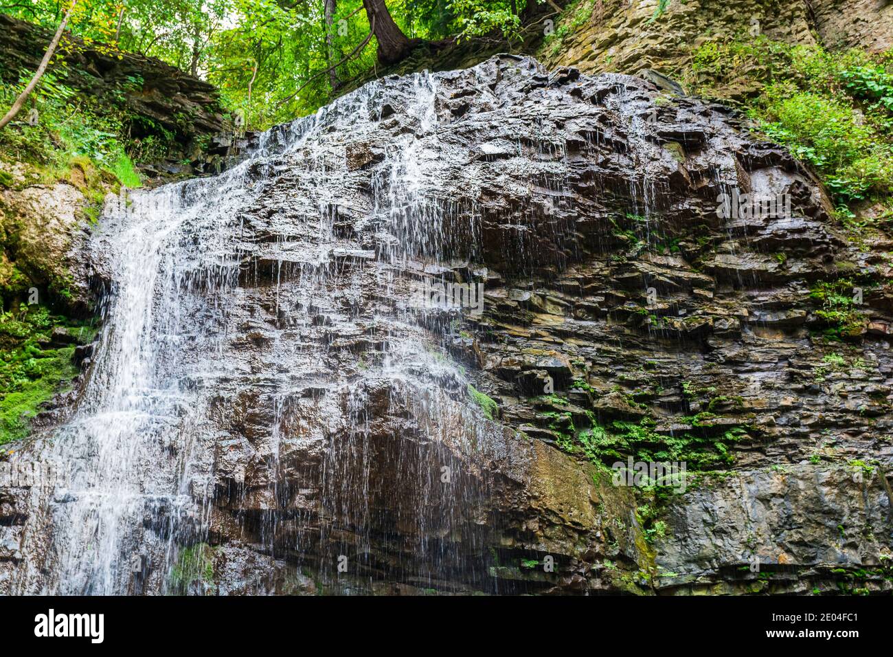 Tiffany Falls Conservation Area Dundas Valley Ancaster Ontario Kanada Stockfoto