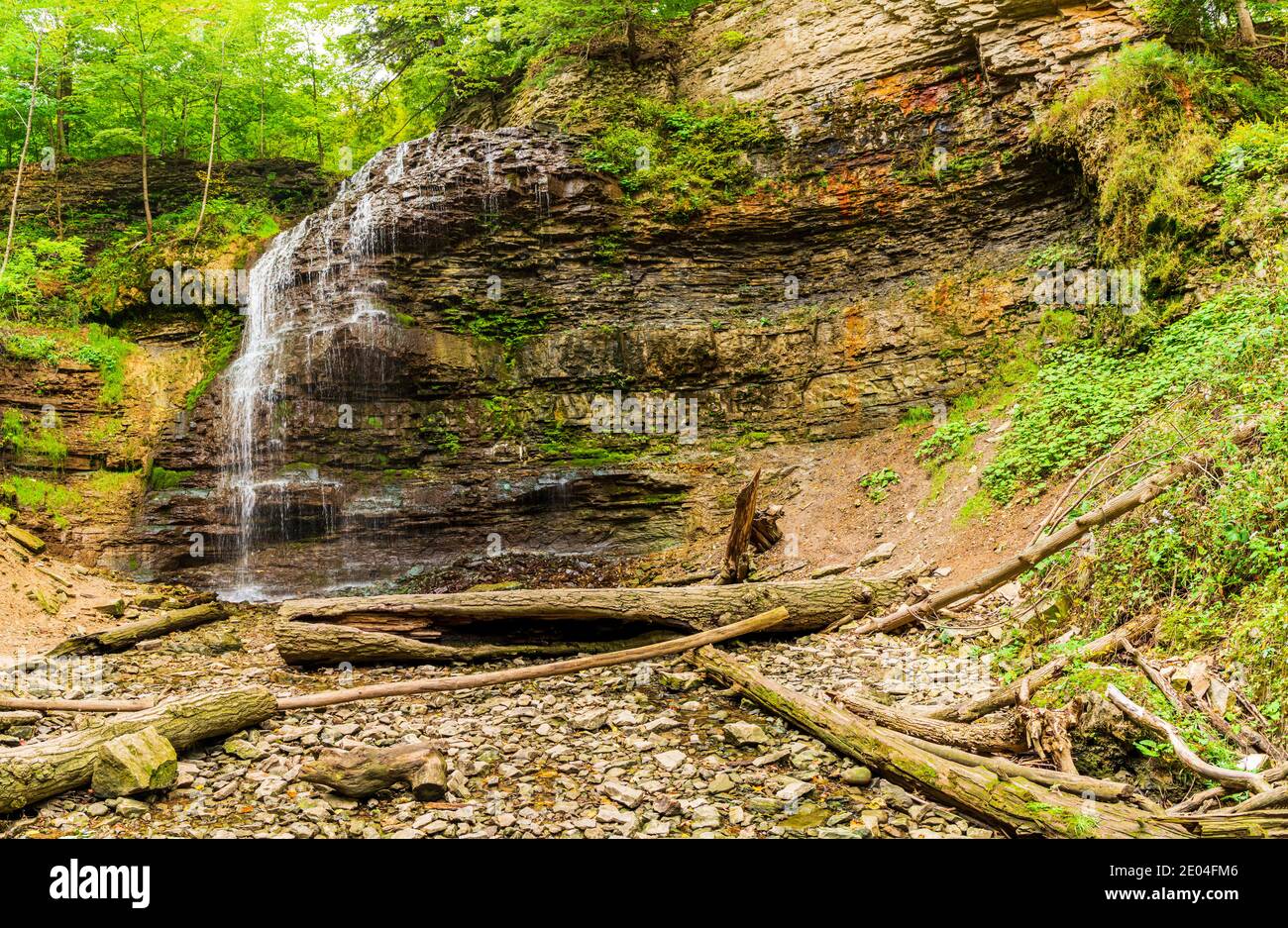 Tiffany Falls Conservation Area Dundas Valley Ancaster Ontario Kanada Stockfoto