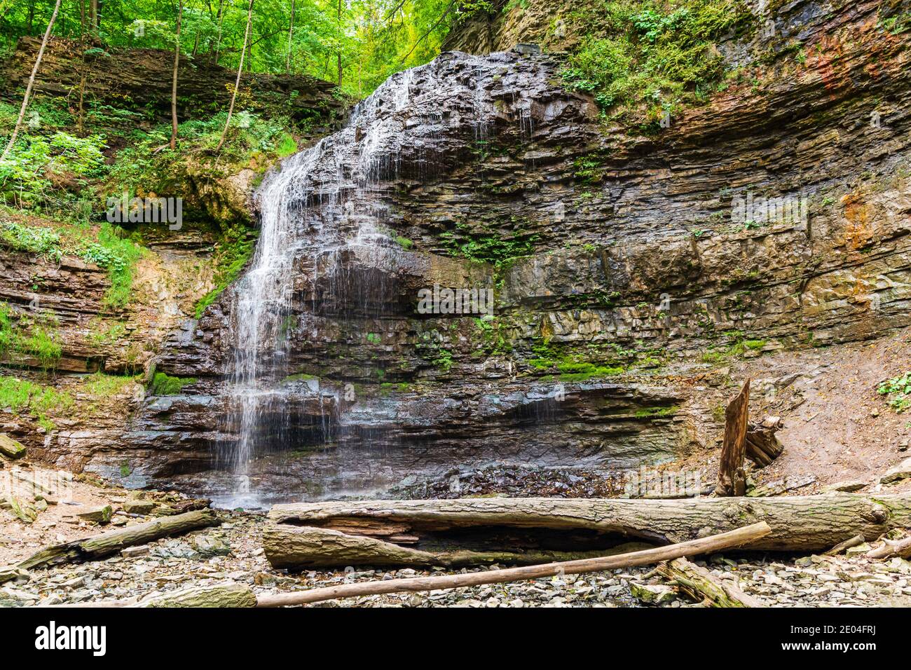 Tiffany Falls Conservation Area Dundas Valley Ancaster Ontario Kanada Stockfoto