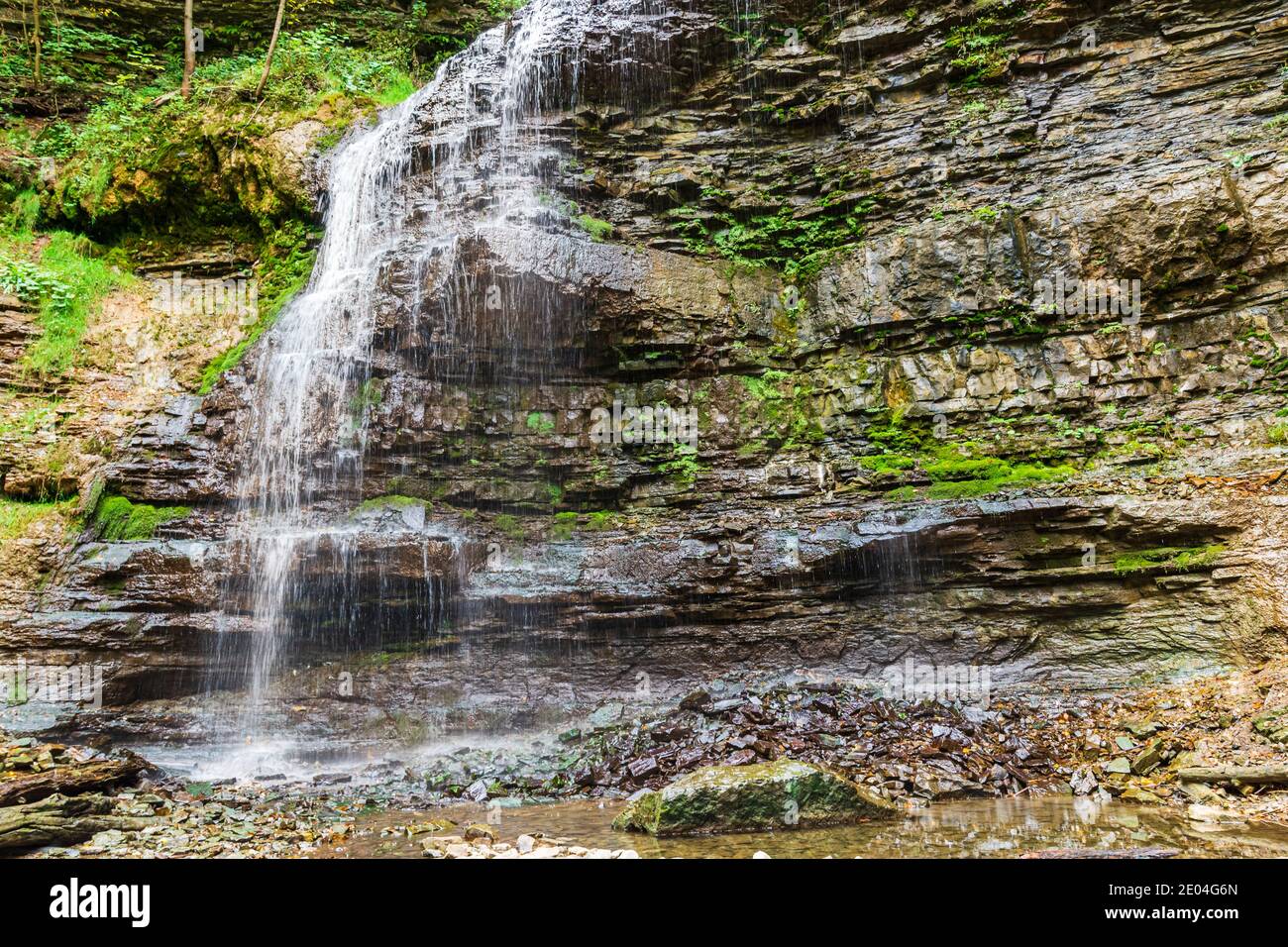 Tiffany Falls Conservation Area Dundas Valley Ancaster Ontario Kanada Stockfoto