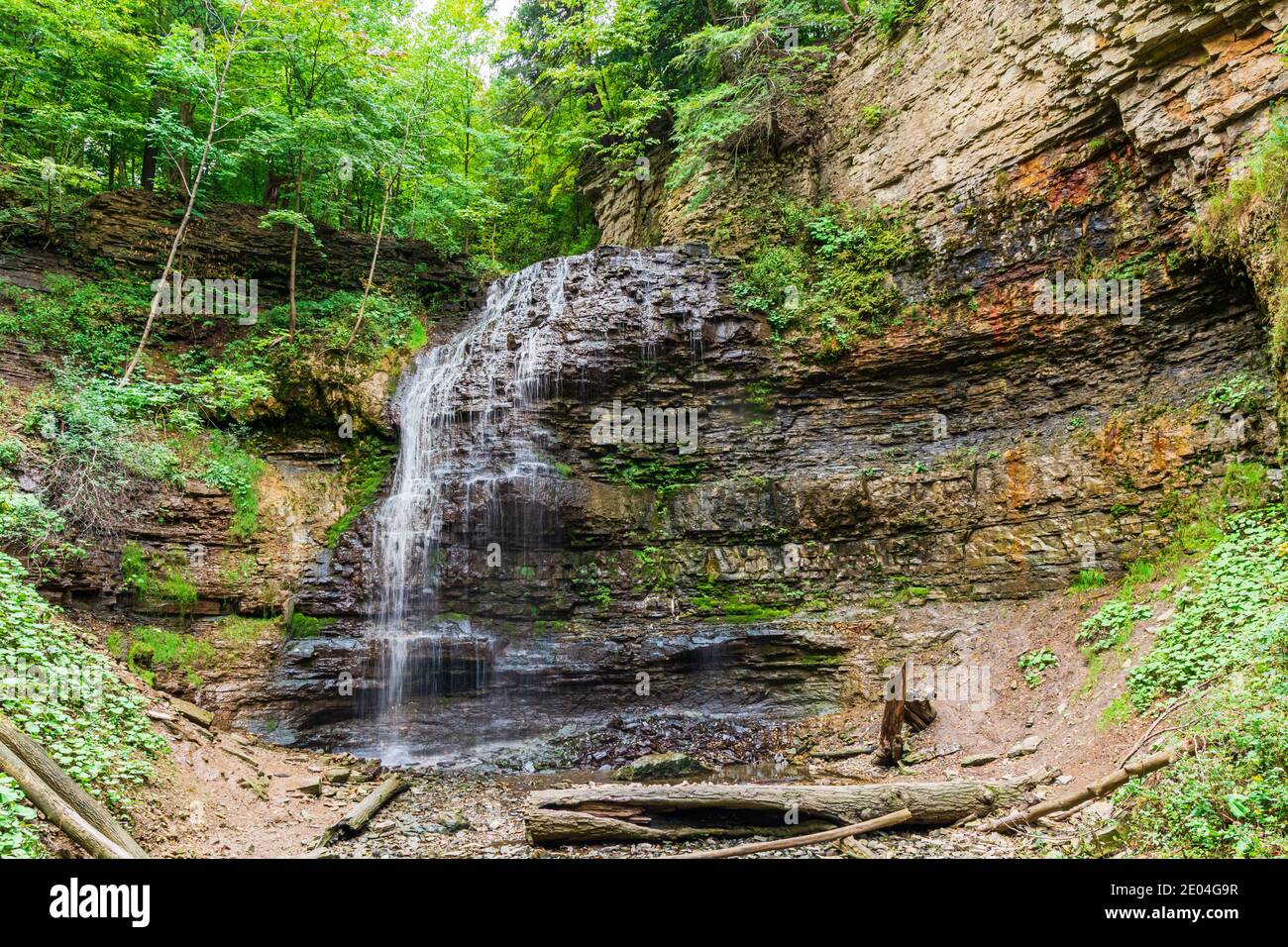Tiffany Falls Conservation Area Dundas Valley Ancaster Ontario Kanada Stockfoto