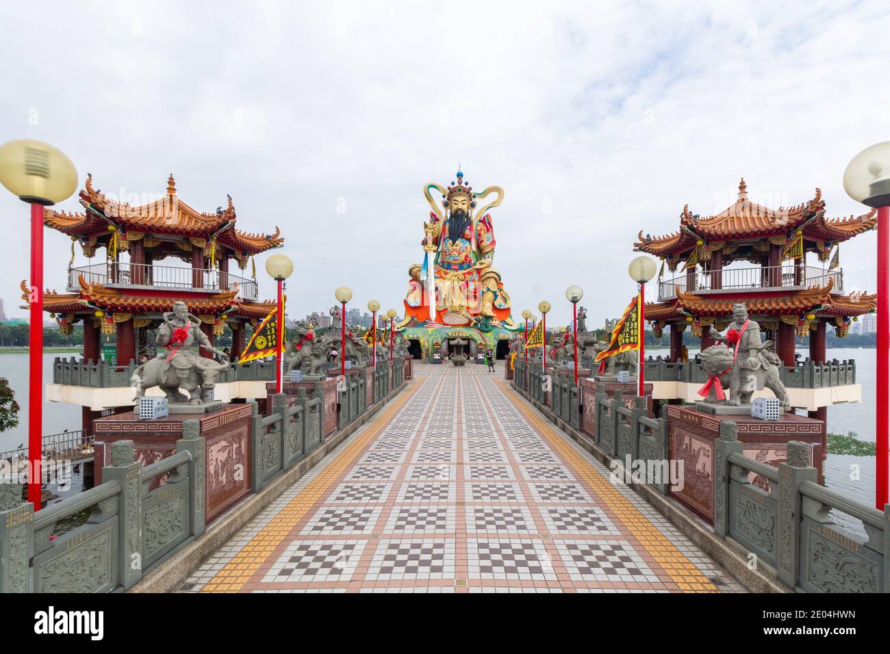 Zuoying Yuandi Tempel in Kaohsiung, Taiwan Stockfoto