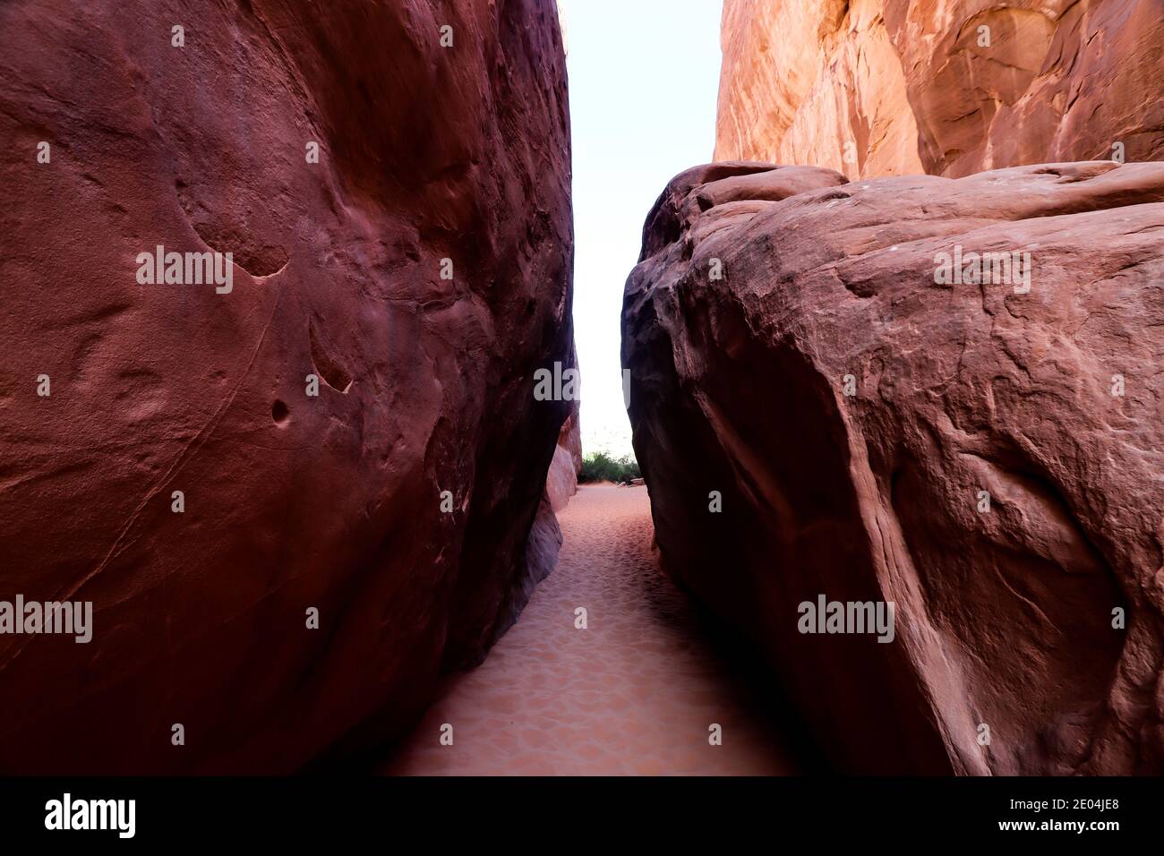 Felsformation in Utah Stockfoto