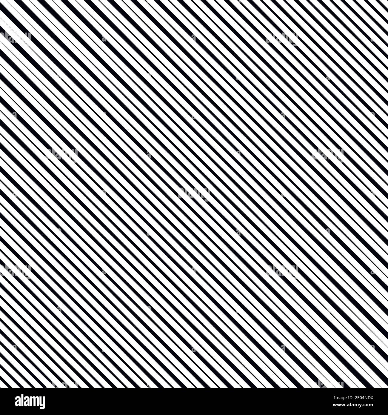 Lineares Muster von diagonalen Linien Streifeneffekt, Textur, abstrakter Vektor Hintergrund diagonale Linien der konischen Streifen Stock Vektor