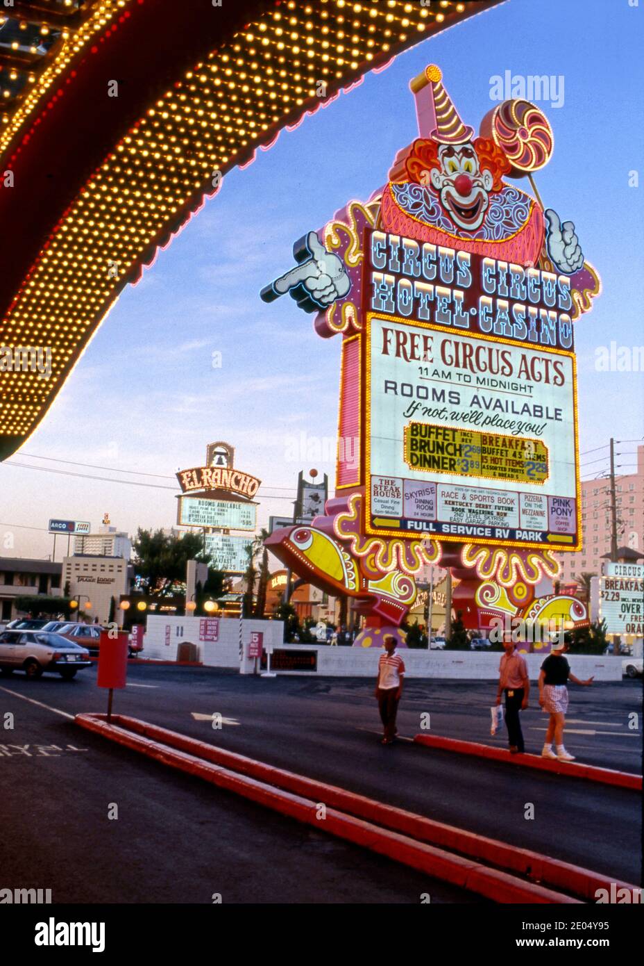 Circus Circus Hotel in Las Vegas, NV Stockfoto