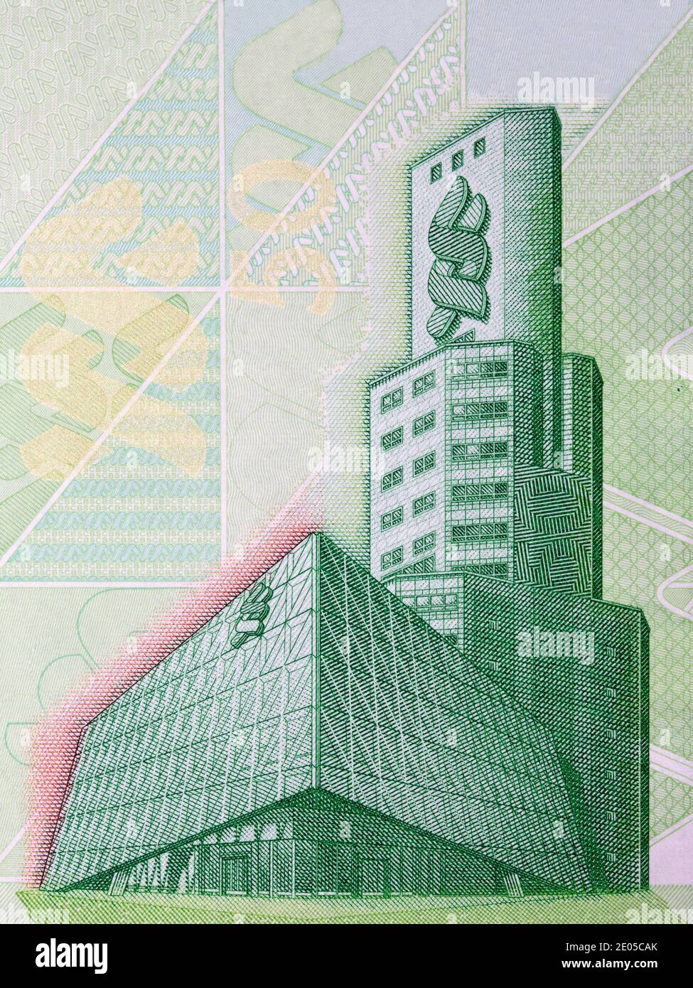Standard Chartered Bank Gebäude aus Hong Kong Money Stockfoto