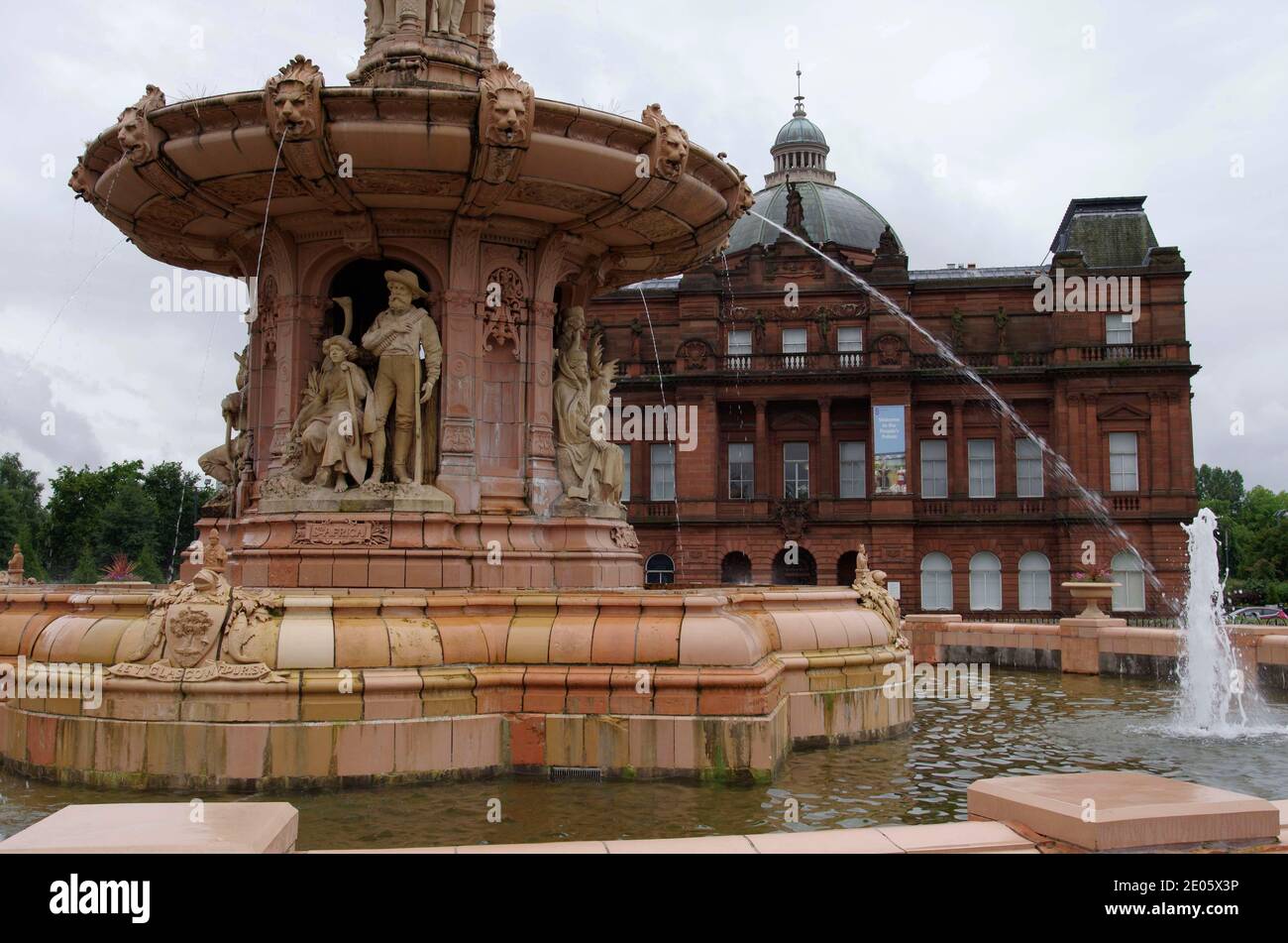 Doulton Fountain, Glasgow Stockfoto