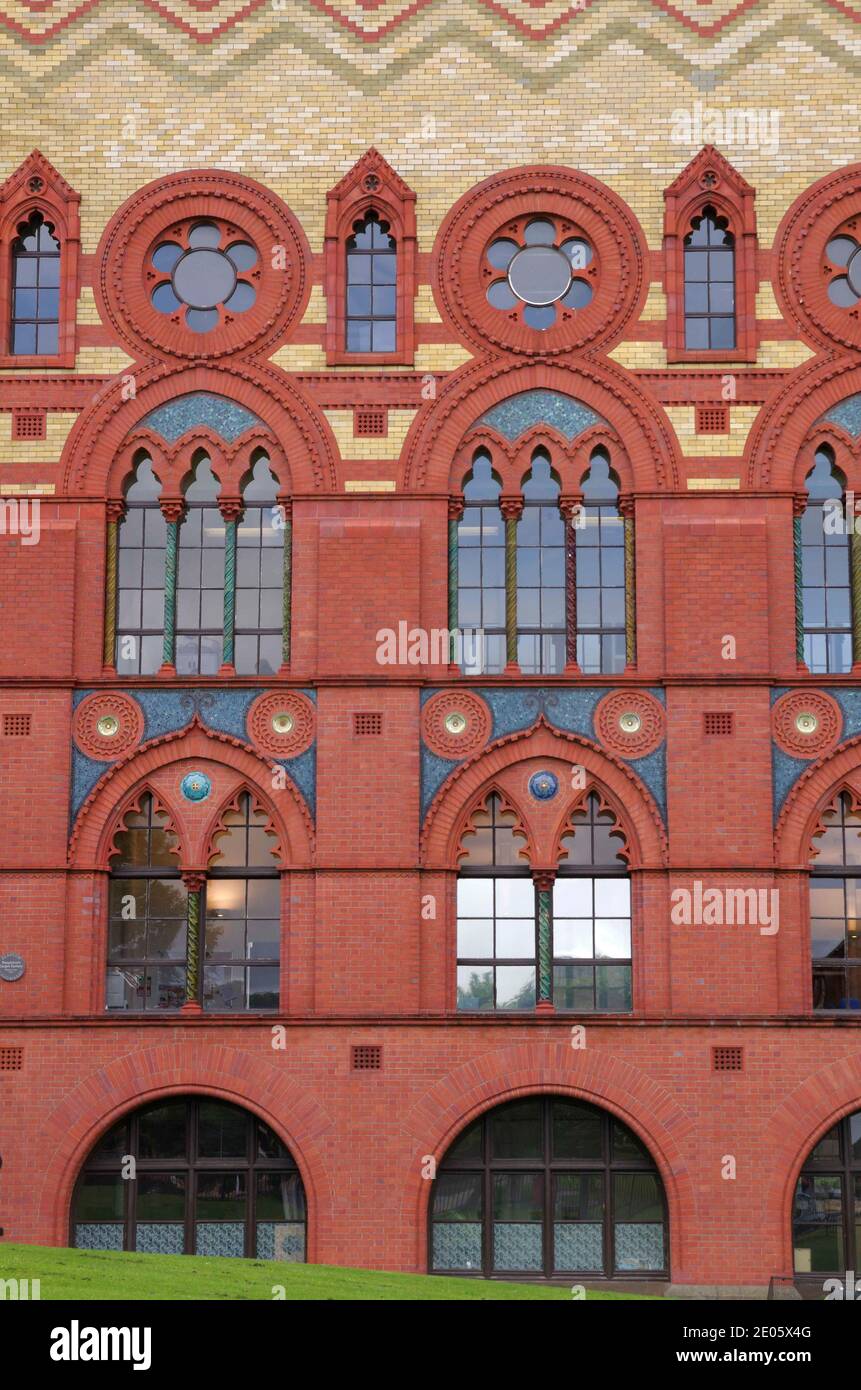 Templeton auf dem Green Glasgow, Detail Stockfoto