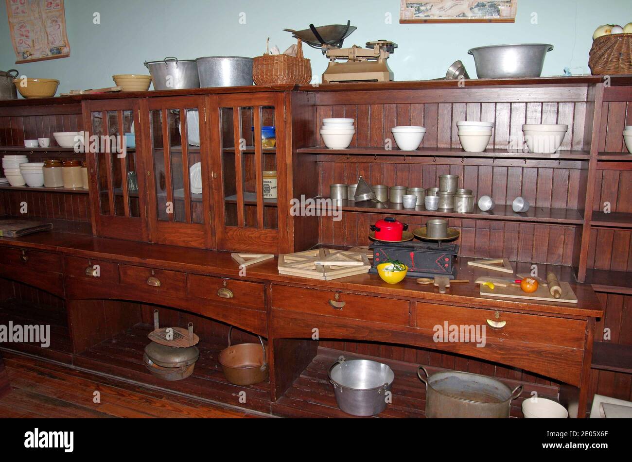 Scotland Street School Cookery Room Stockfoto