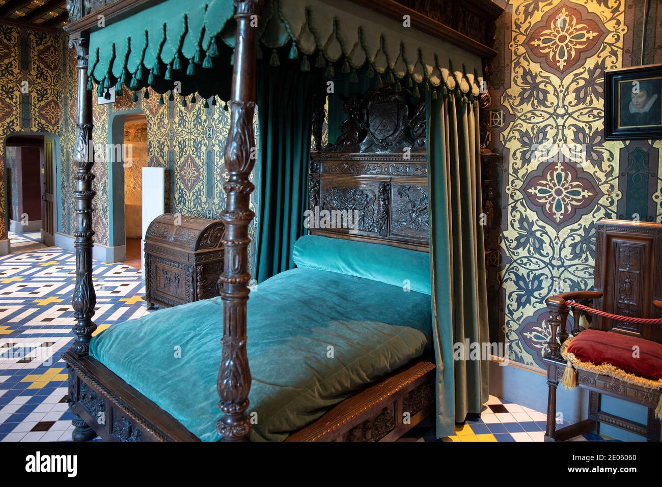 Mittelalterliches Schlafzimmer Stockfotos Und Bilder Kaufen Alamy