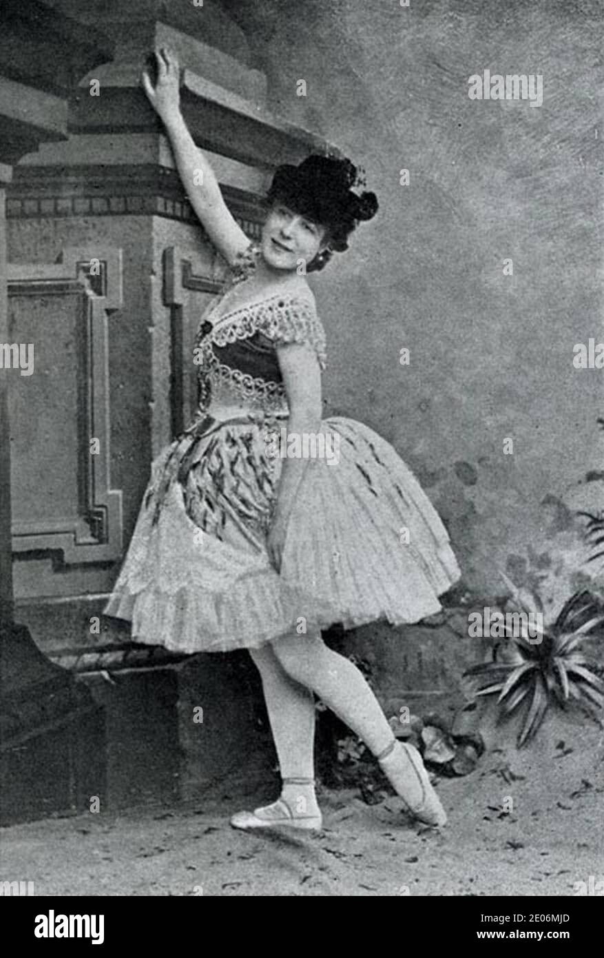 Le Cid - Massenet - Uraufführung 1885 - Rosita Mauri (Ballett). Stockfoto