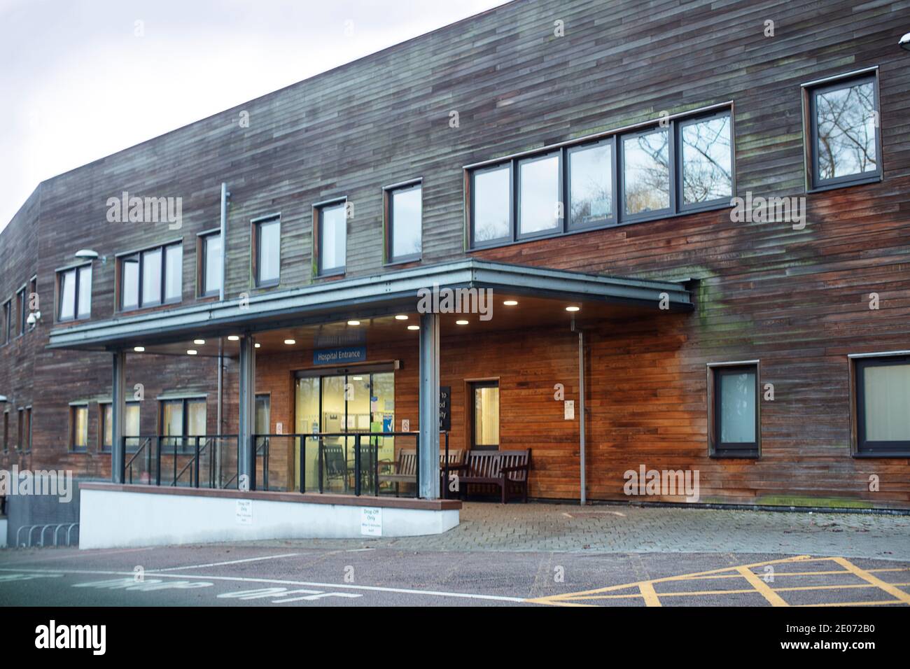 Brentwood Community Hospital. Essex. VEREINIGTES KÖNIGREICH Stockfoto