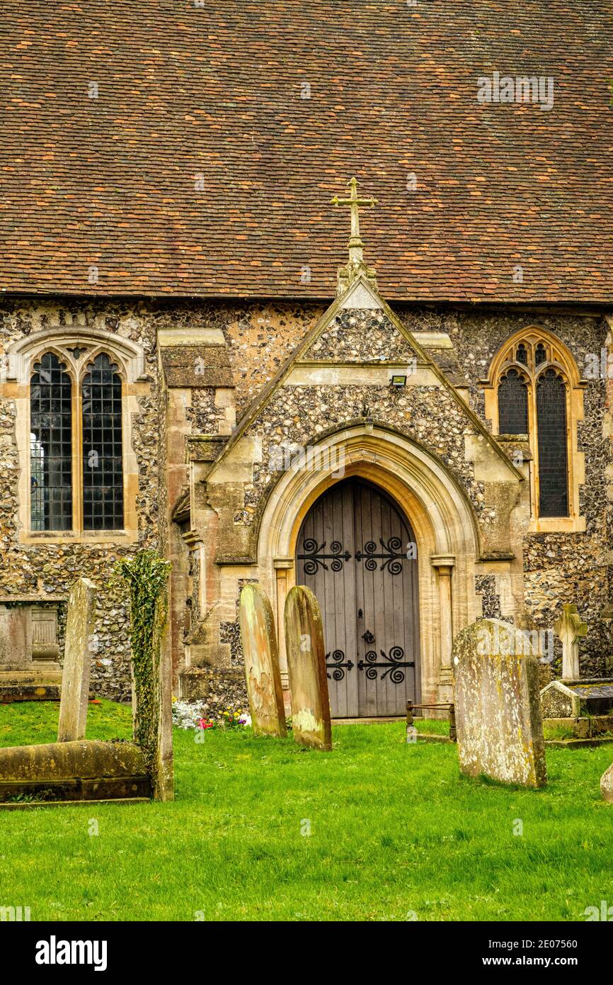 St Peter and St Paul Church, High Street, Farningham, Kent Stockfoto