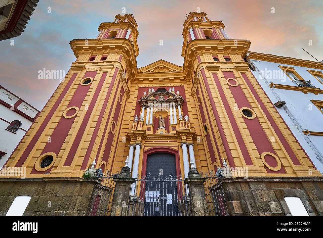 Kirche San Ildefonso, Sevilla, Spanien, Europa Stockfoto