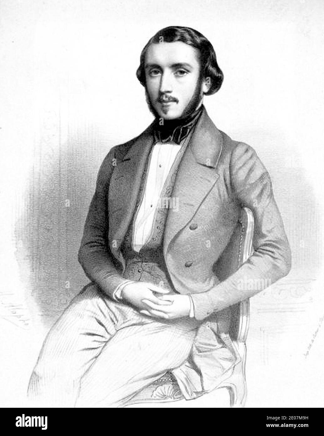 Lefébure-Wély von Marie-Alexandre Alophe. Stockfoto