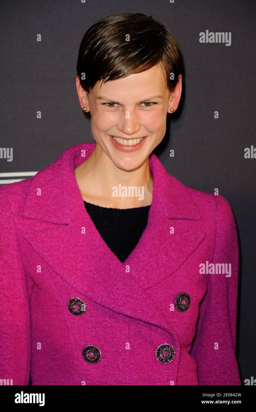 Saskia De Brauw bei der Pirelli Calendar Party 2012 im Restaurant Opera Garnier in Paris, Frankreich, am 12. januar 2012. Foto von Alban Wyters/ABACAPRESS.COM Stockfoto