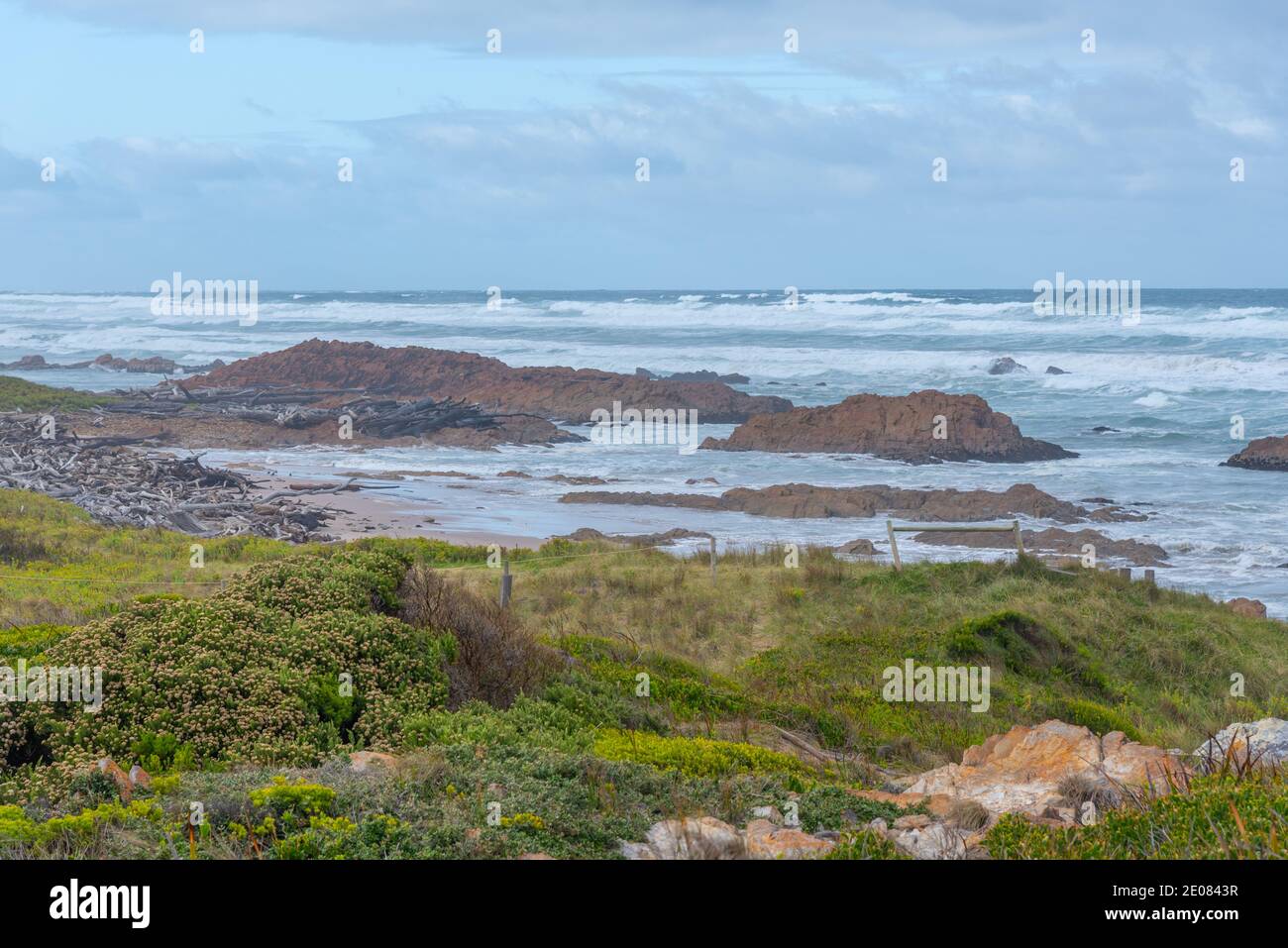 Aussichtspunkt am Rande der Welt in Tasmanien, Australien Stockfoto