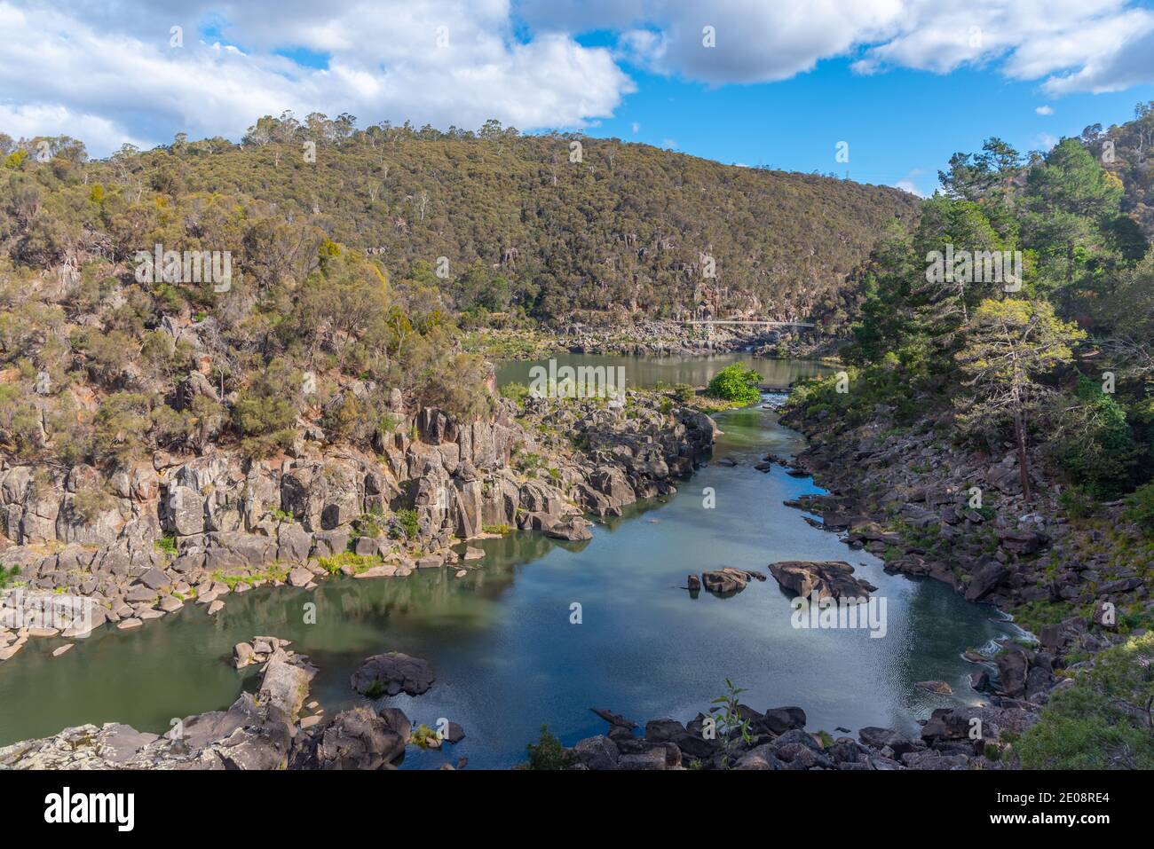 Cataract Gorge Reserve in Launceston in Tasmanien, Australien Stockfoto