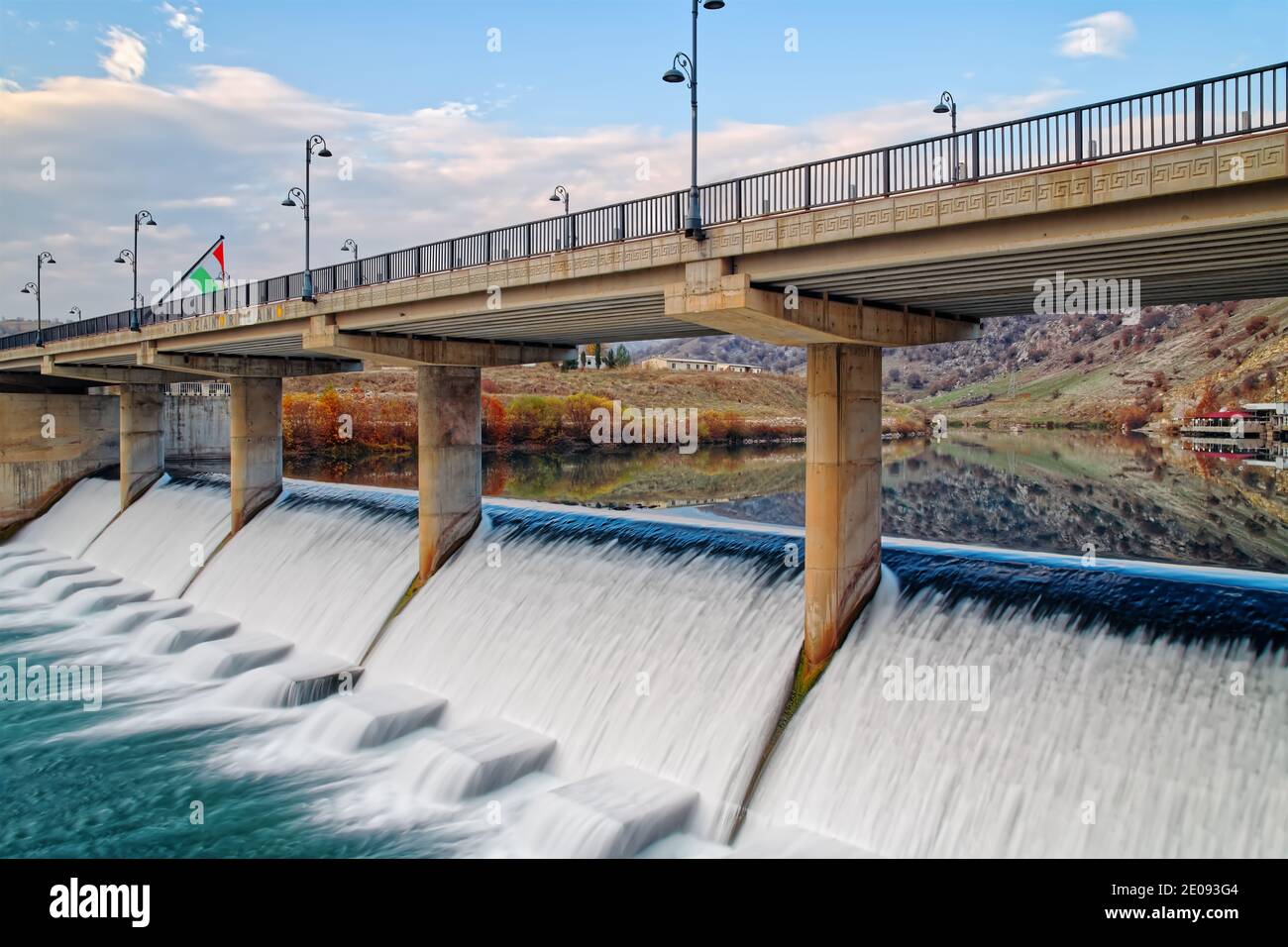 Barzan-Rezan-Brücke in Barzan, Region Kurdistan, Irak Stockfoto