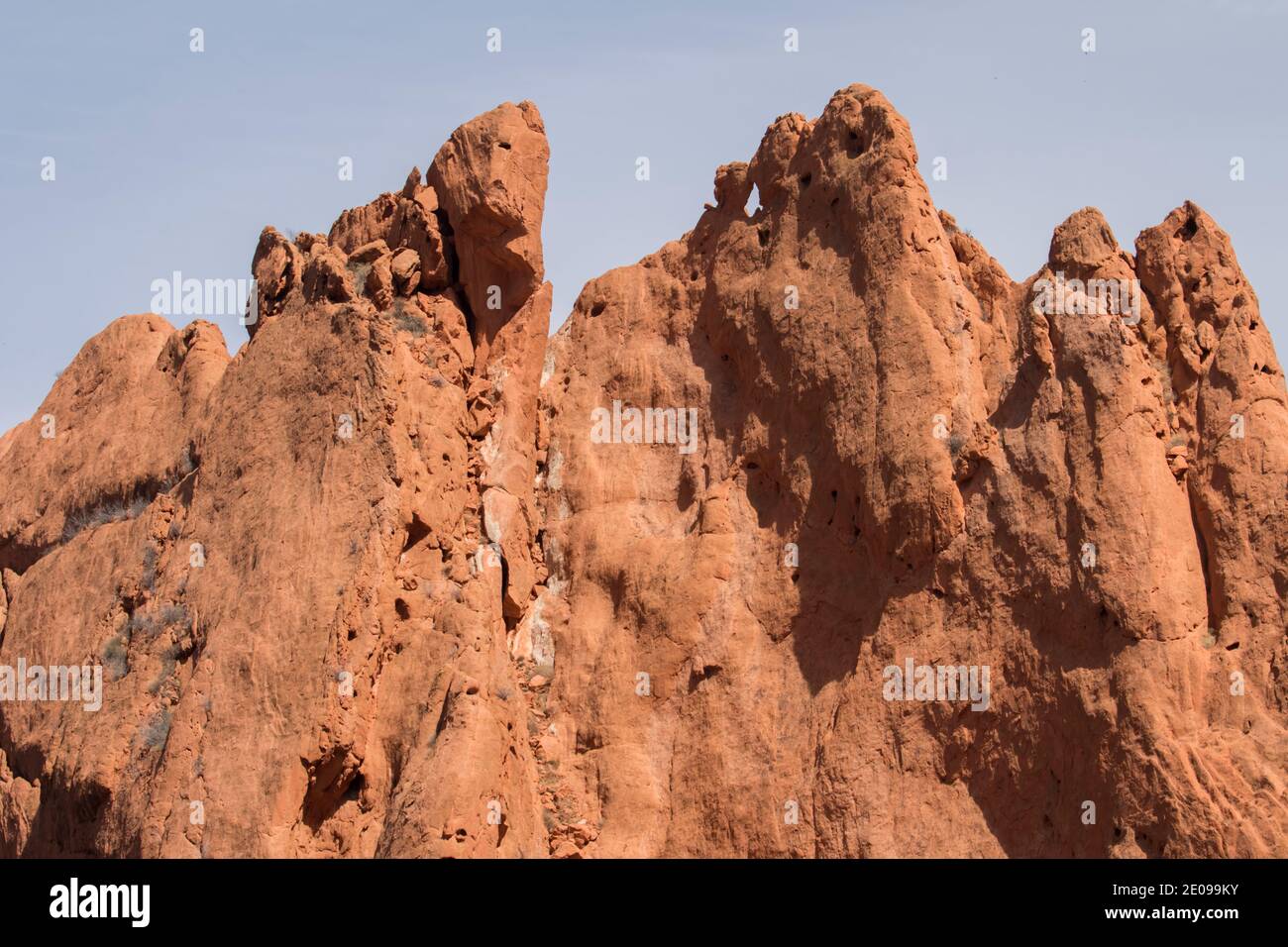 Wunderschöner Felsen Stockfoto