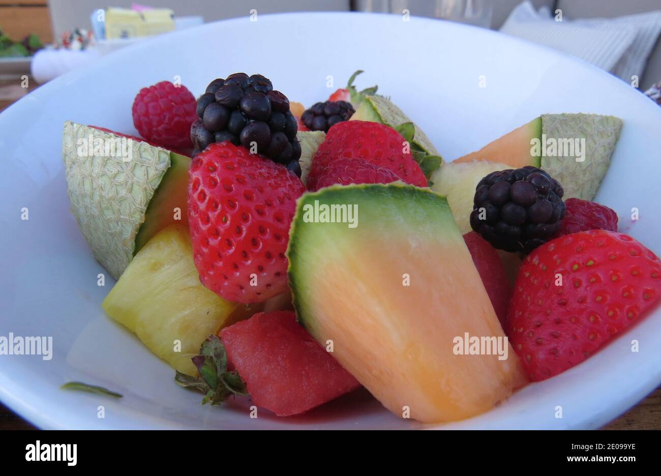 Obstschale Stockfoto