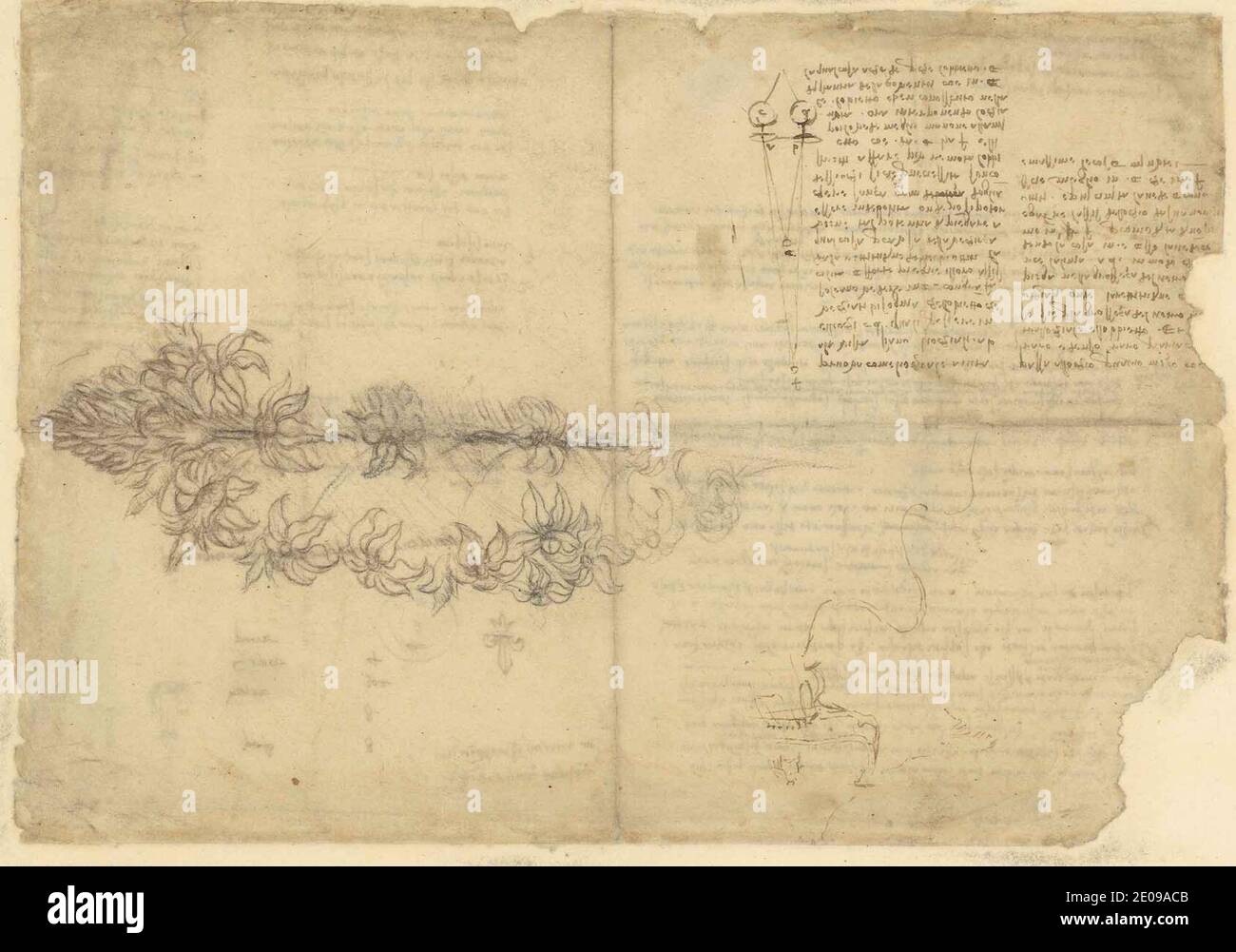 Atlantic Codex Leonardo Da Vinci Codex Atlanticus Stockfotos und -bilder Kaufen ...