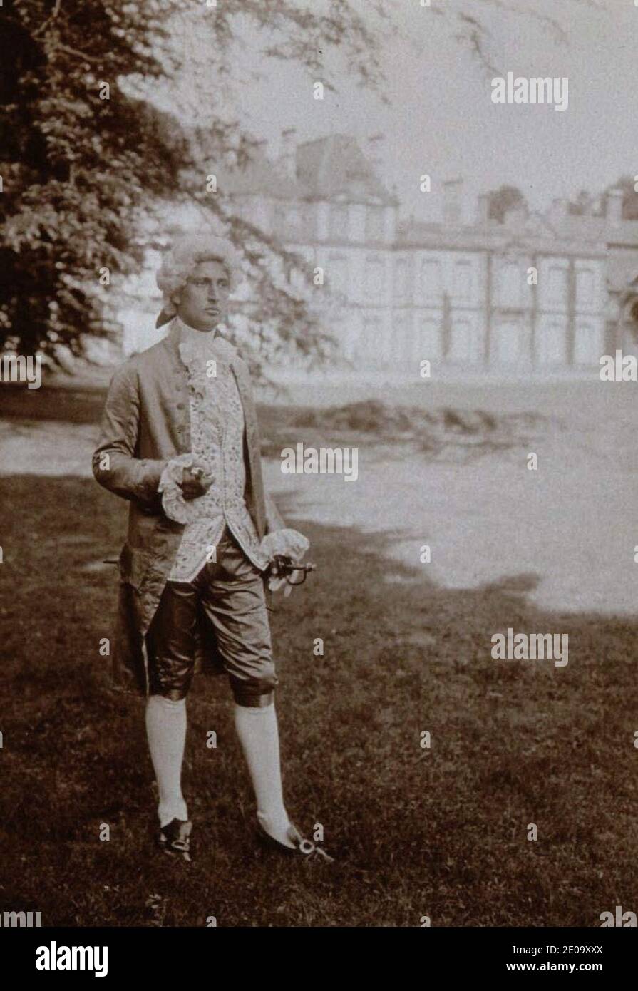 Les Folies amoureuses au château de Pourtalès en 1911 (2) 1. Stockfoto