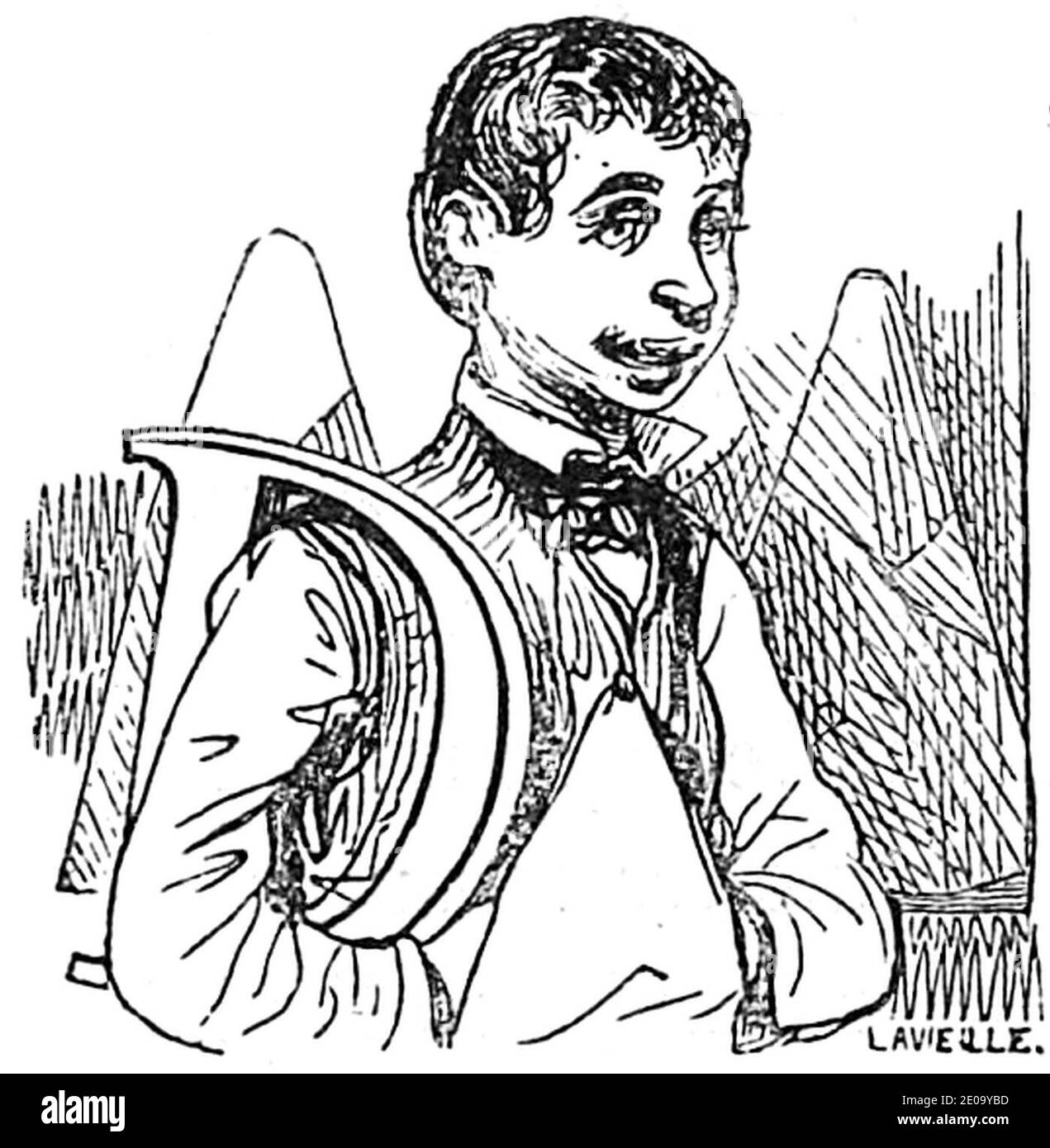 Les Français peints par eux-mêmes - Tome I, 1840 (Seite 29 Ernte).2 1.2. Stockfoto