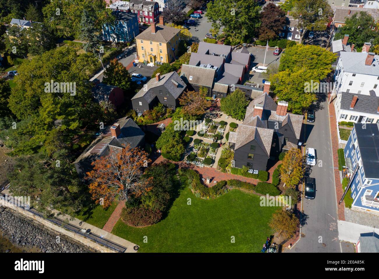 The House of the Seven Gables, Salem, MA, USA Stockfoto