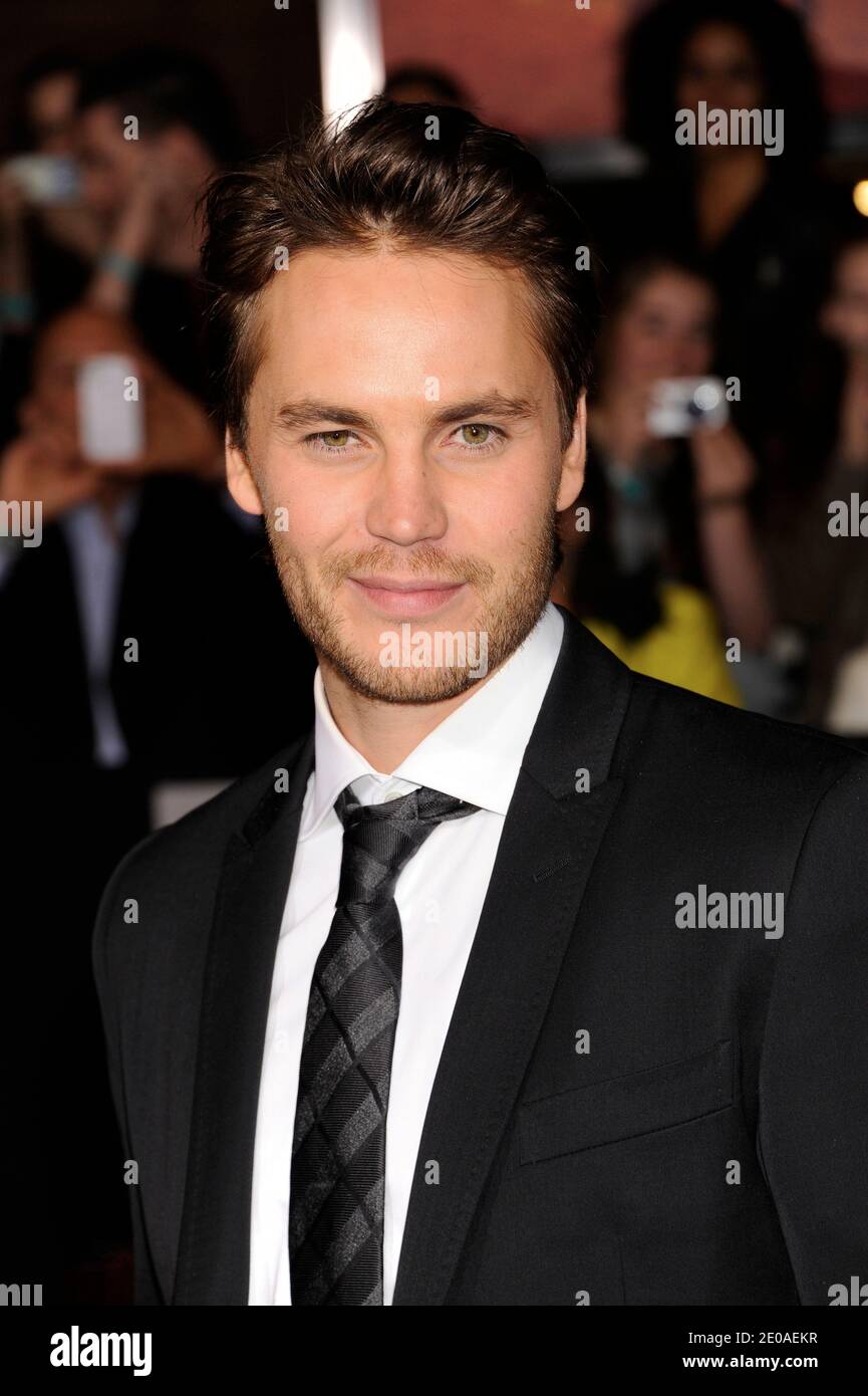 Taylor Kitsch bei der Weltpremiere von Disney's John Carter im Regal Cinemas in L.A. Live in Los Angeles, Kalifornien am 22. Februar 2012. Foto von Graylock/ABACAPRESS.COM Stockfoto