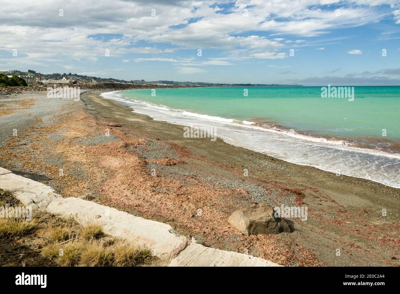 Oamaru Waterfront Neuseeland Stockfoto