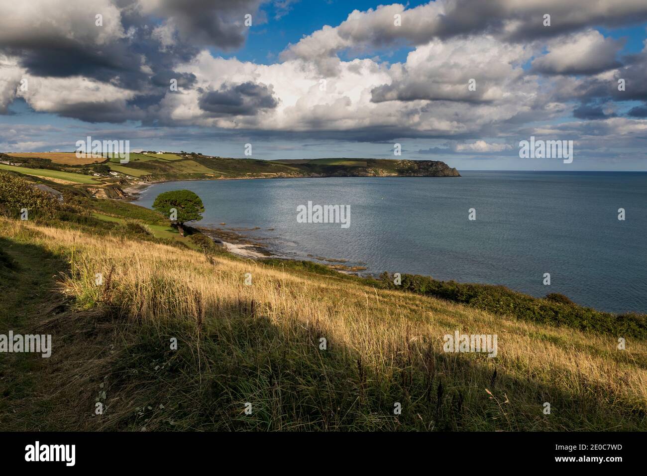 Portscatho; Curgurrell Farm Area; Cornwall; Großbritannien Stockfoto