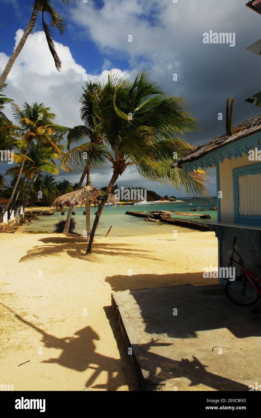 Karibik: Windward Islands: St. Vincent und die Grenadinen: Union Island: Clifton Stockfoto