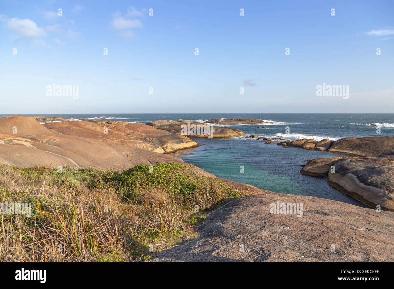 Der Elephant Rock im William Bay National Park in der Nähe Nach Dänemark in Westaustralien Stockfoto