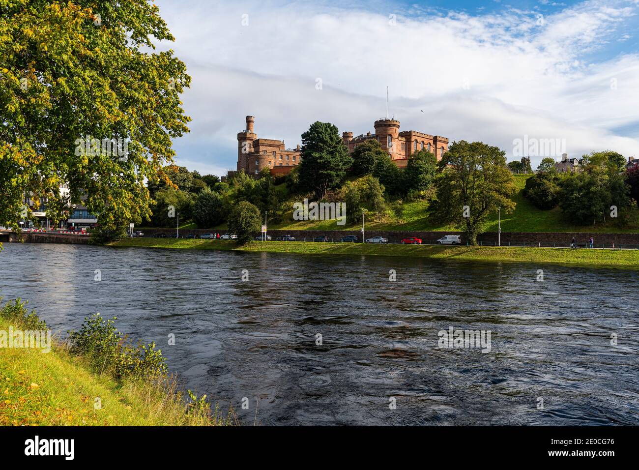 Inverness Castle, Highlands, Inverness, Schottland, Vereinigtes Königreich, Europa Stockfoto