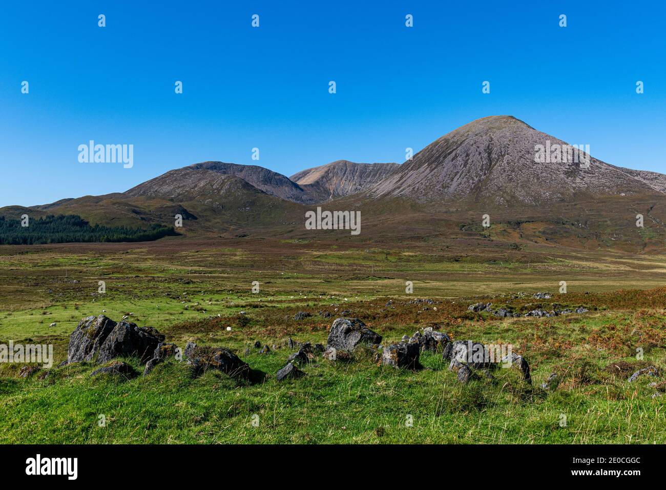 Black Cuillin Ridge, Isle of Skye, Innere Hebriden, Schottland, Vereinigtes Königreich, Europa Stockfoto