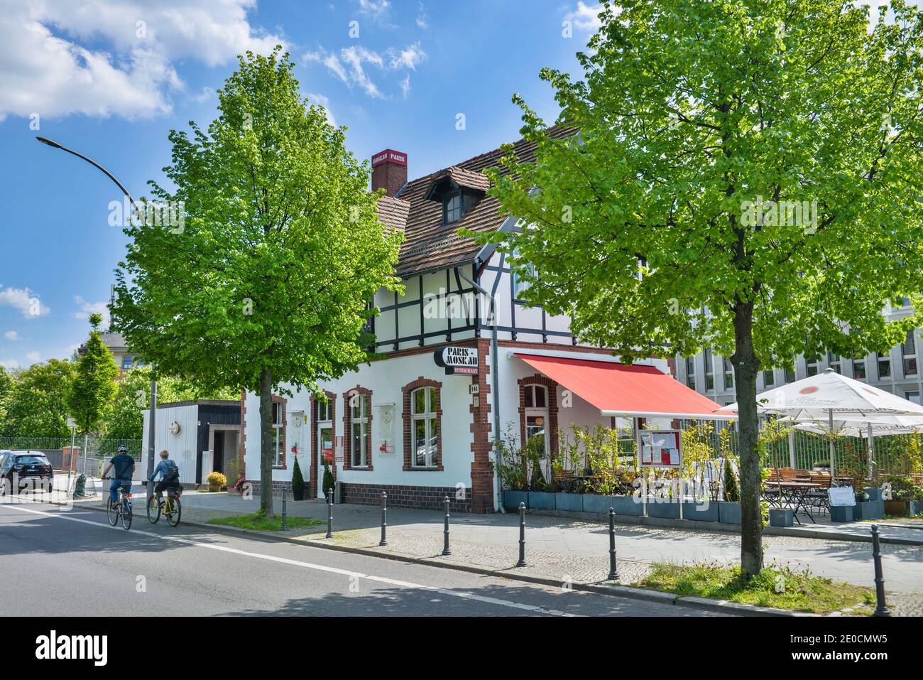 Restaurant Paris Moskau, Alt-Moabit, Moabit, Mitte, Berlin, Deutschland Stockfoto