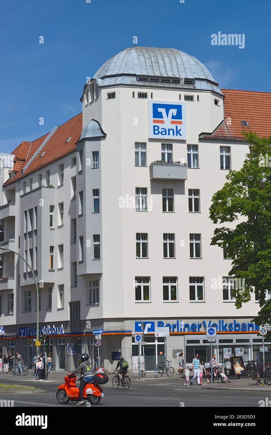 Berliner Volksbank, Kottbusser Damm, Neukölln, Berlin, Deutschland Stockfoto